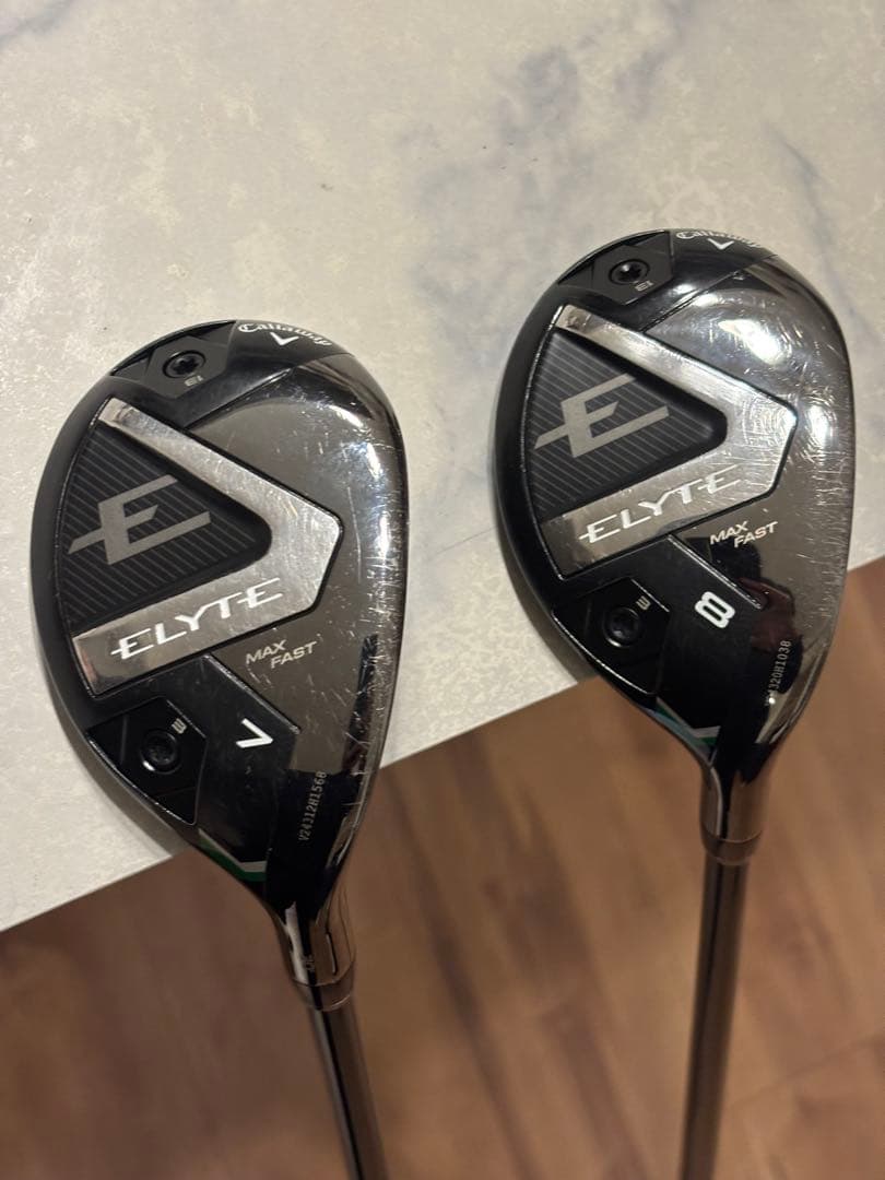 キャロウェイ エリート MAX FAST ユーティリティ　U7•U8 2本セット キャロウェイ ELYTE MAX FAST エリート ユーティリティ メンズ 右用