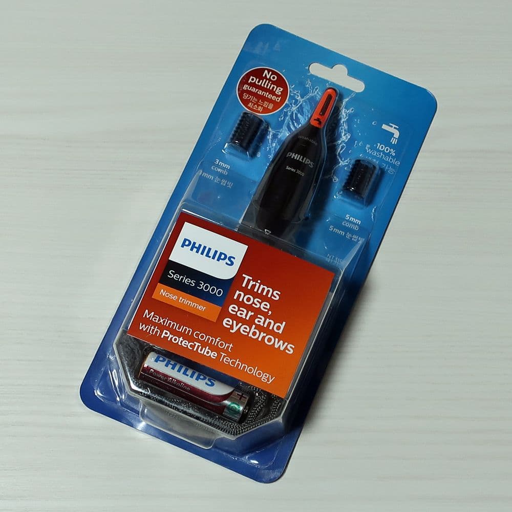 フィリップス 鼻毛カッター 鼻毛・耳毛トリマー NT3160 PHILIPS フィリップス 鼻毛・耳毛・眉毛カッター 【水洗いOK】 NT3160/10