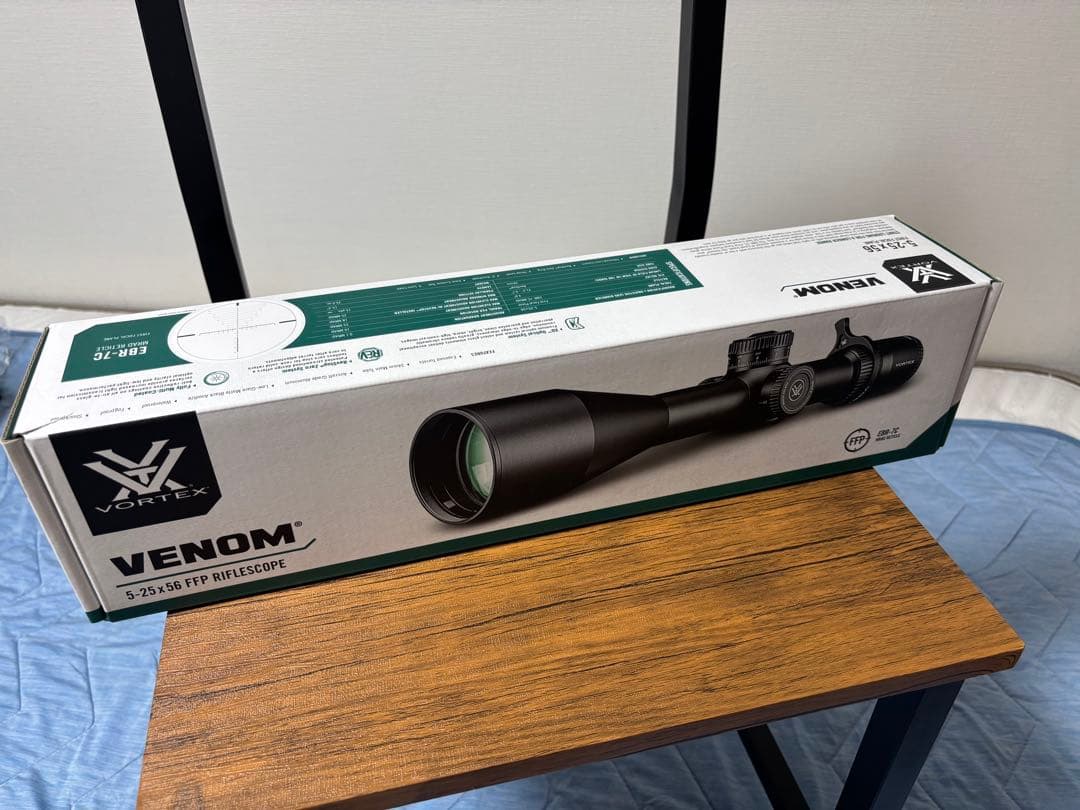 実物 Vortex ボルテックス Venom 5-25x56 FFP スコープ Vortex Venom 5-25x56 FFP Riflescope