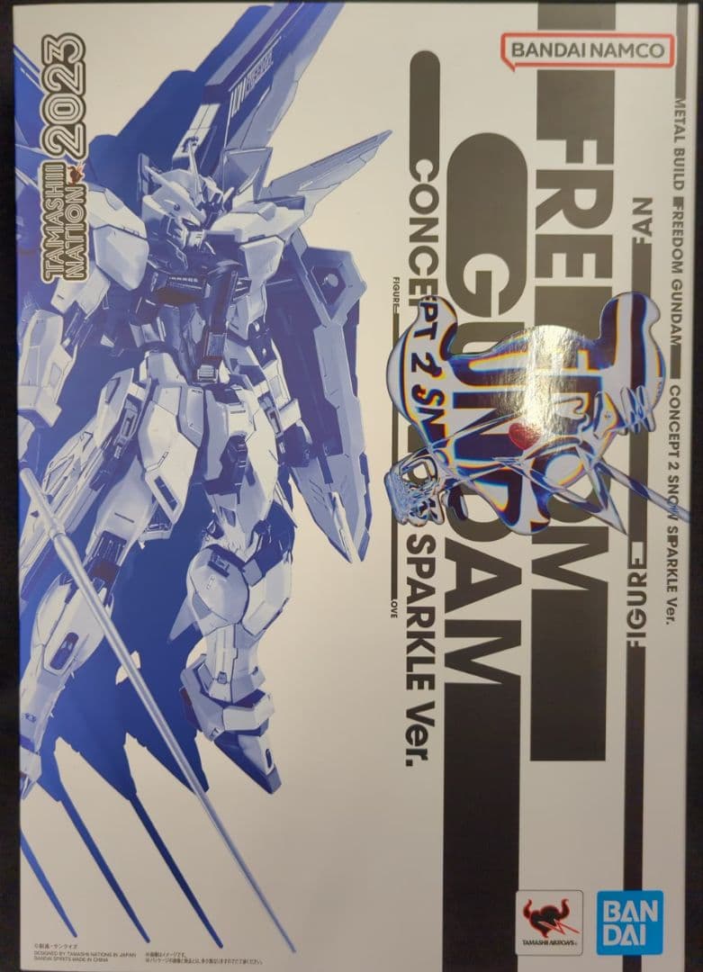 L BUILD フリーダムガンダム  SPARKLE Ver. 白と青を中心に新たなコンセプトによるカラーリングに！「METAL BUILD