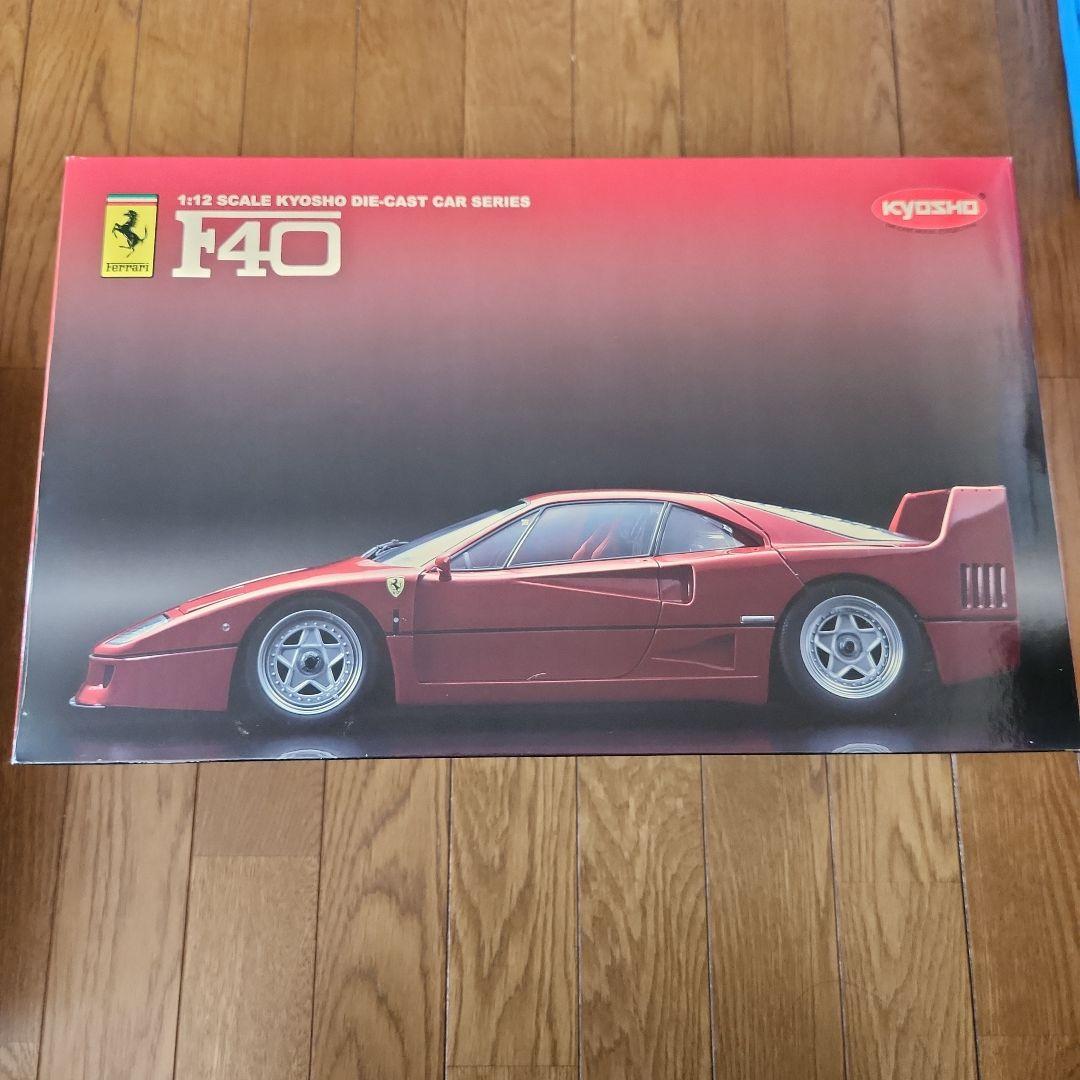 Ferrari F40 1:12 Kyosho ミニカー Edição Limitada 1:12 Kyosho Ferrari F40 Black Model Car