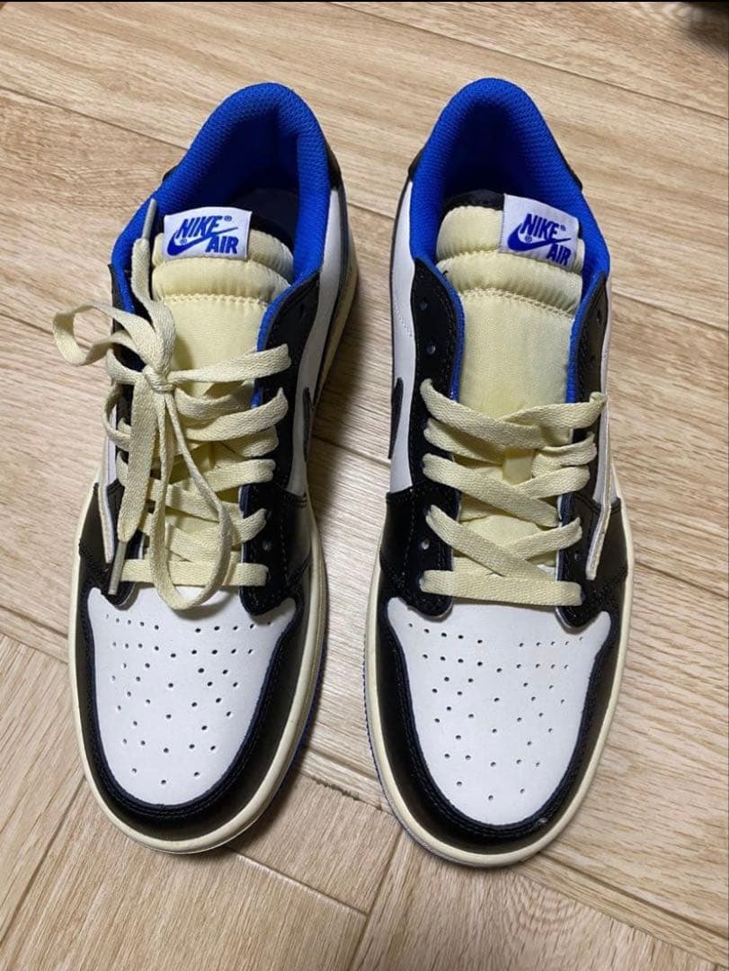 Nike Air Jordan 1 Low ホワイト/ブラック/ブルー エア ジョーダン 1 ナイキ エアジョーダン ロー NIKE AIR JORDAN LOW