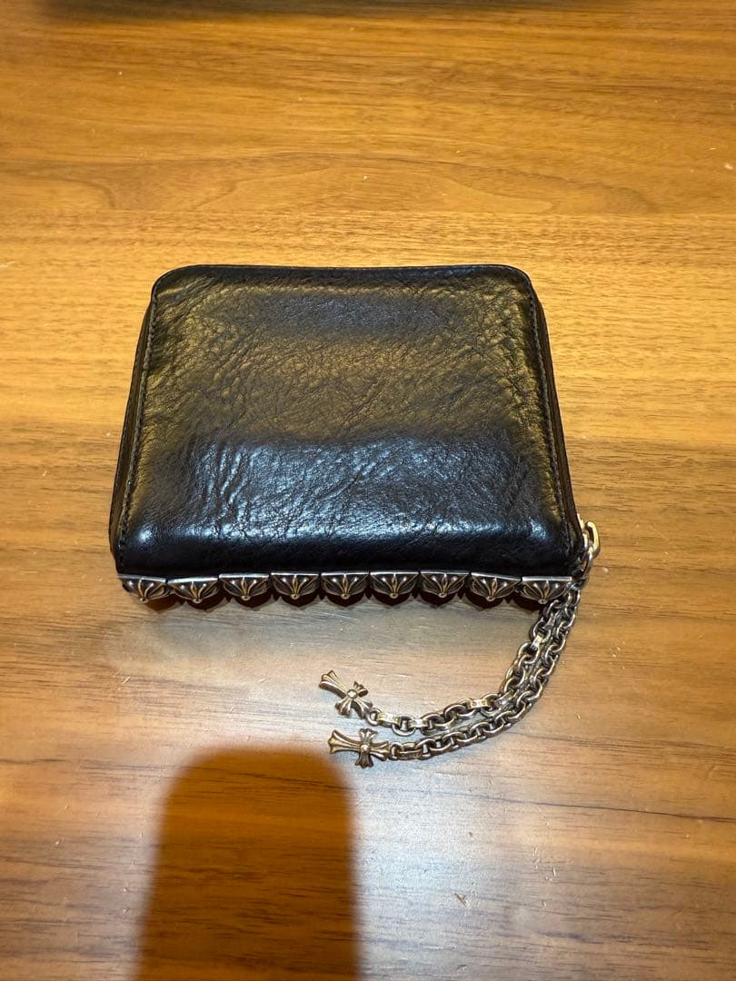 クロムハーツ 3サイドジップ ウォレット クロムハーツ3サイドジップウォレットブラックレザー|クロムハーツ通販