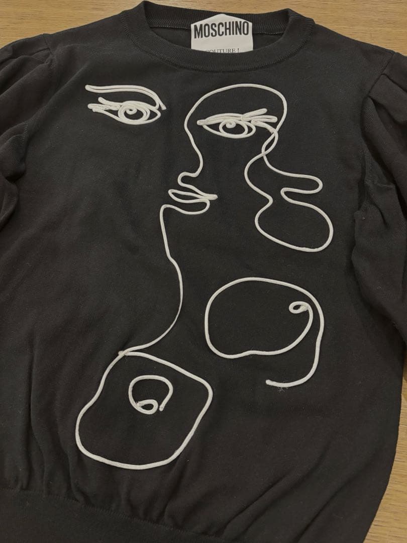 MOSCHINO コード刺繍ニットUN3d paloma wool マルジェラ - メルカリ