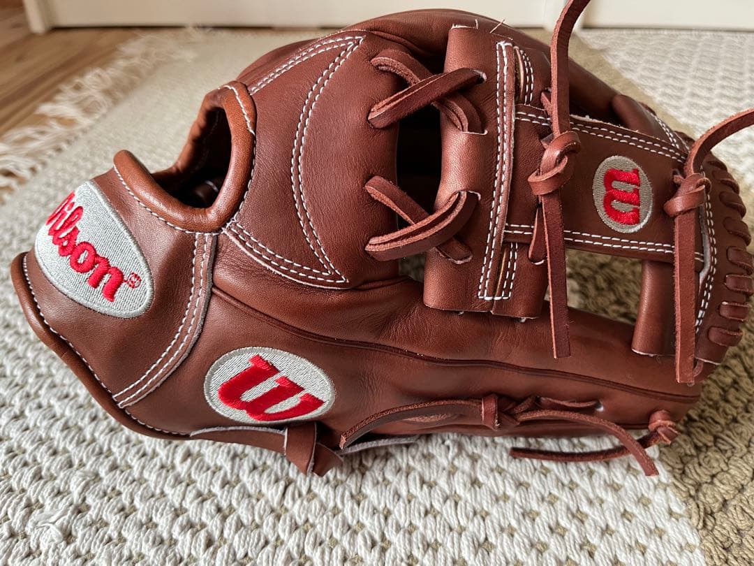 Wilson A2000 硬式グローブ ブラウン ウィルソン Wilson 超限定MLBウイルソン A2000 硬式用グラブ 外野手用
