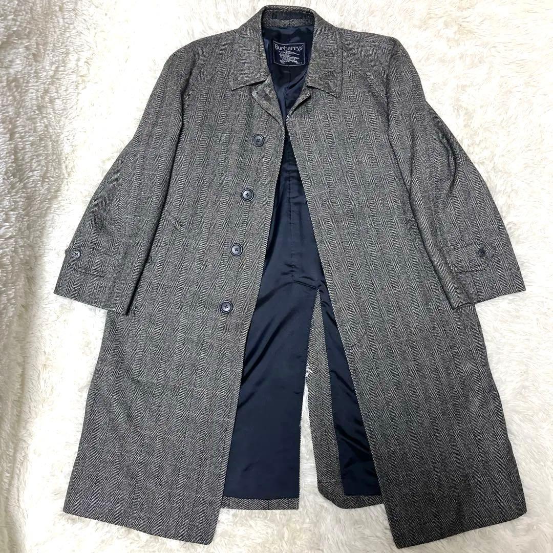 ✨BURBERRYカシミア ヘリンボーン ステンカラーコート ツイードウール✨ 楽天市場】00年代 イングランド製 BURBERRY バーバリー ツイード