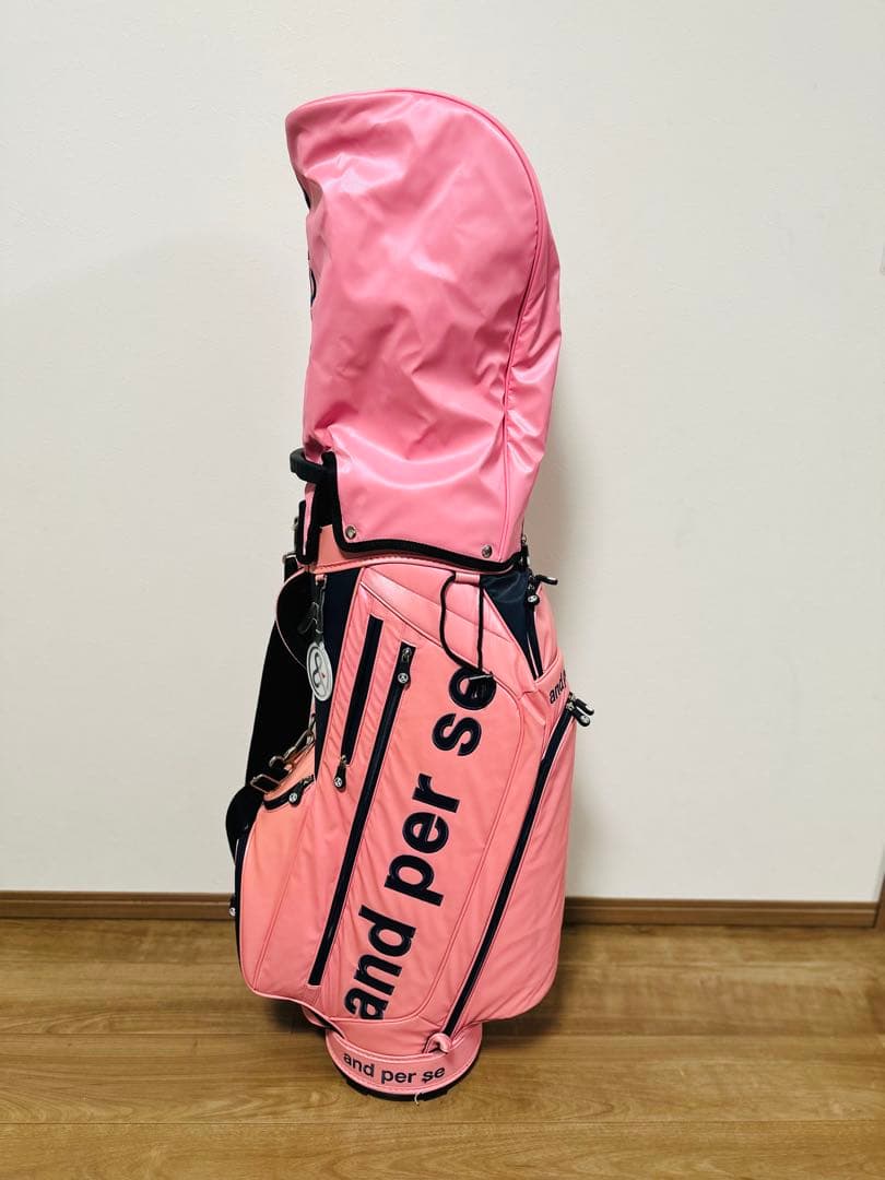 モモちゃん and per se アンパスィゴルフ　キャディバッグ and per se（アンパスィ） キャディバッグ ユニセックス 9型 AUS7204