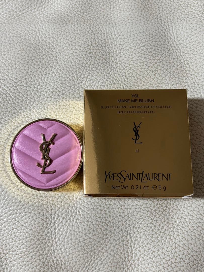 イブサンローランメイクミーブラッシュパウダー42 試してみた】YSL メイクミーブラッシュ パウダー YVES SAINT LAURENT