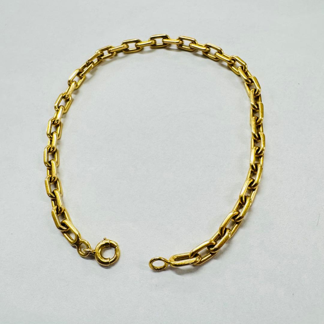 希少　Cartier メプラット　ブレスレット　K18YG ゴールド 楽天市場】カルティエ メプラット チェーン ブレスレット K18イエロー