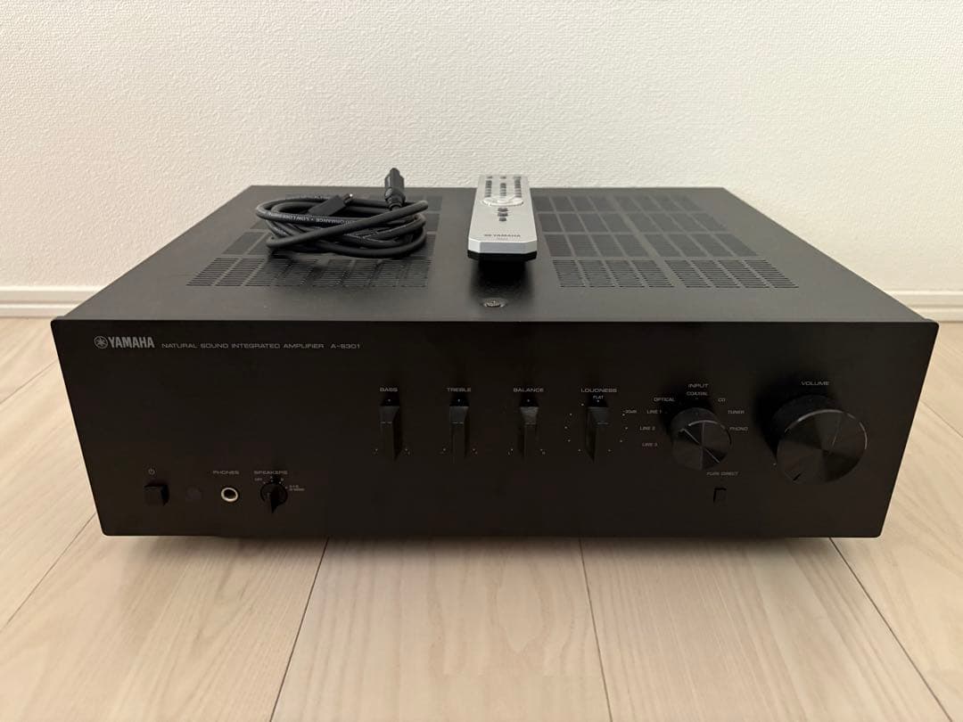YAMAHA A-S301 アンプ Yamaha A-S301 60-watt 2-channel Stereo Integrated Amplifier