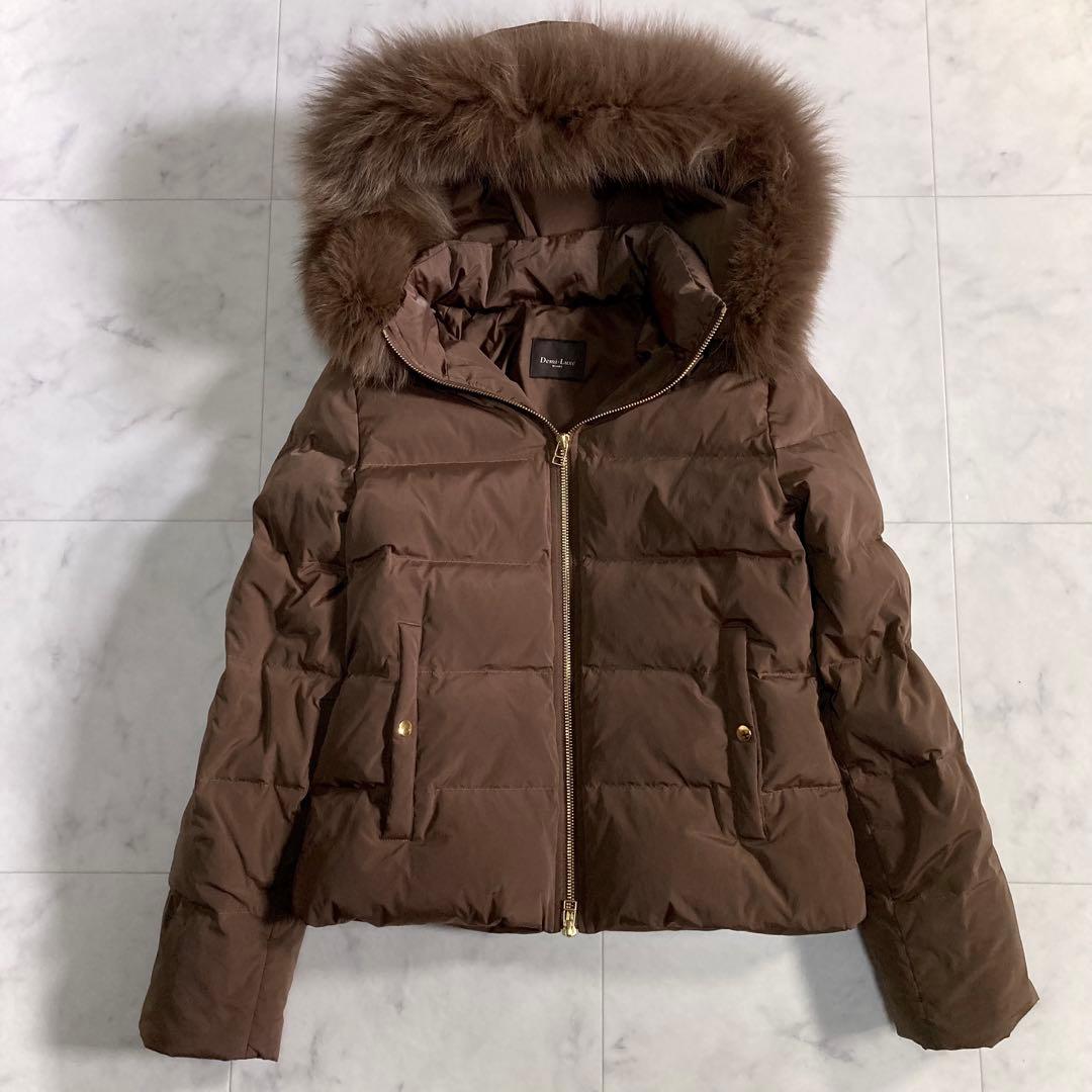 美品 デミルクスビームス FOXファー ショートダウン ブラウン 38 楽天市場】【SALE／30%OFF】Demi-Luxe BEAMS / FOXファー ショート