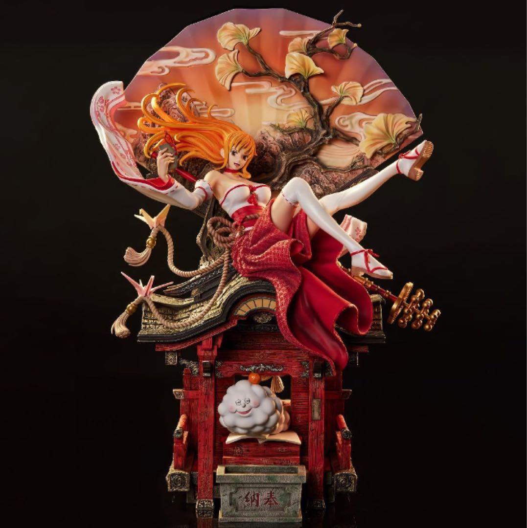 ワンピース ナミ 巫女 1/6スケール 塗装済み完成品フィギュア Amazon.co.jp: ナミ フィギュア 着物Ver. 1/4スケール 塗装済み完成品