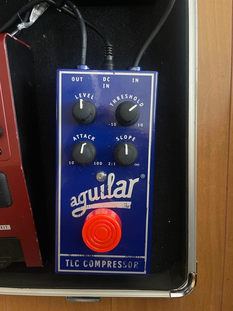 Aguilar アギュラー COMPRESSOR ベースエフェクター コンプ aguilar TLC COMPRESSOR ベースエフェクター アナログ・コンプレッサー