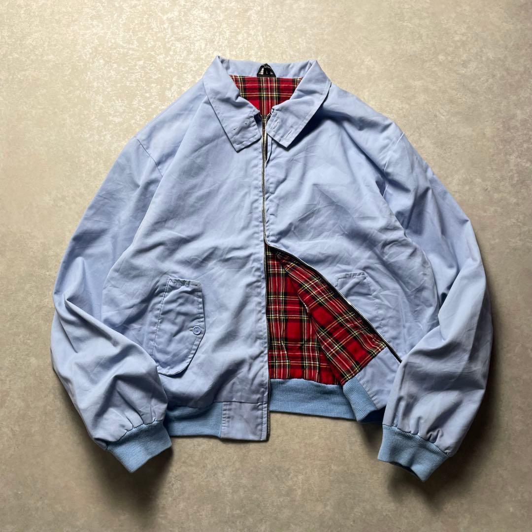 Pattyイングランド製vintageスイングトップブルゾンライトブルーハ MinoriTY（マイノリティ） スイングトップ メンズ ライトアウター