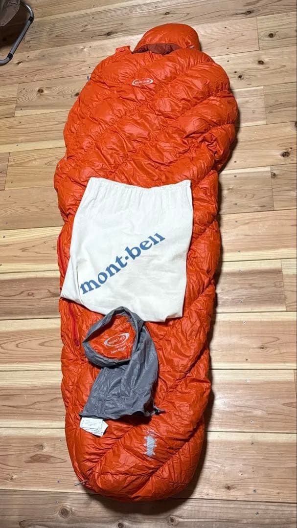 スーパースパイラルダウンハガー ロング #1 シュラフ モンベル 廃盤 希少 スーパー スパイラルダウンハガー#1 | アウトドア用品・アウトドア