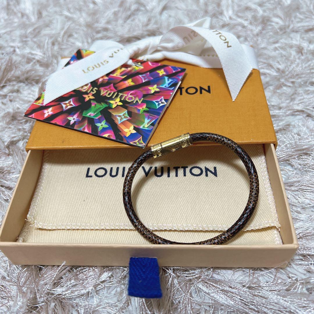LOUIS VUITTON ダミエ キープイット ブレスレット 訳あり LOUIS VUITTON（ルイ・ヴィトン） （新品・未使用品）ルイ ヴィトン