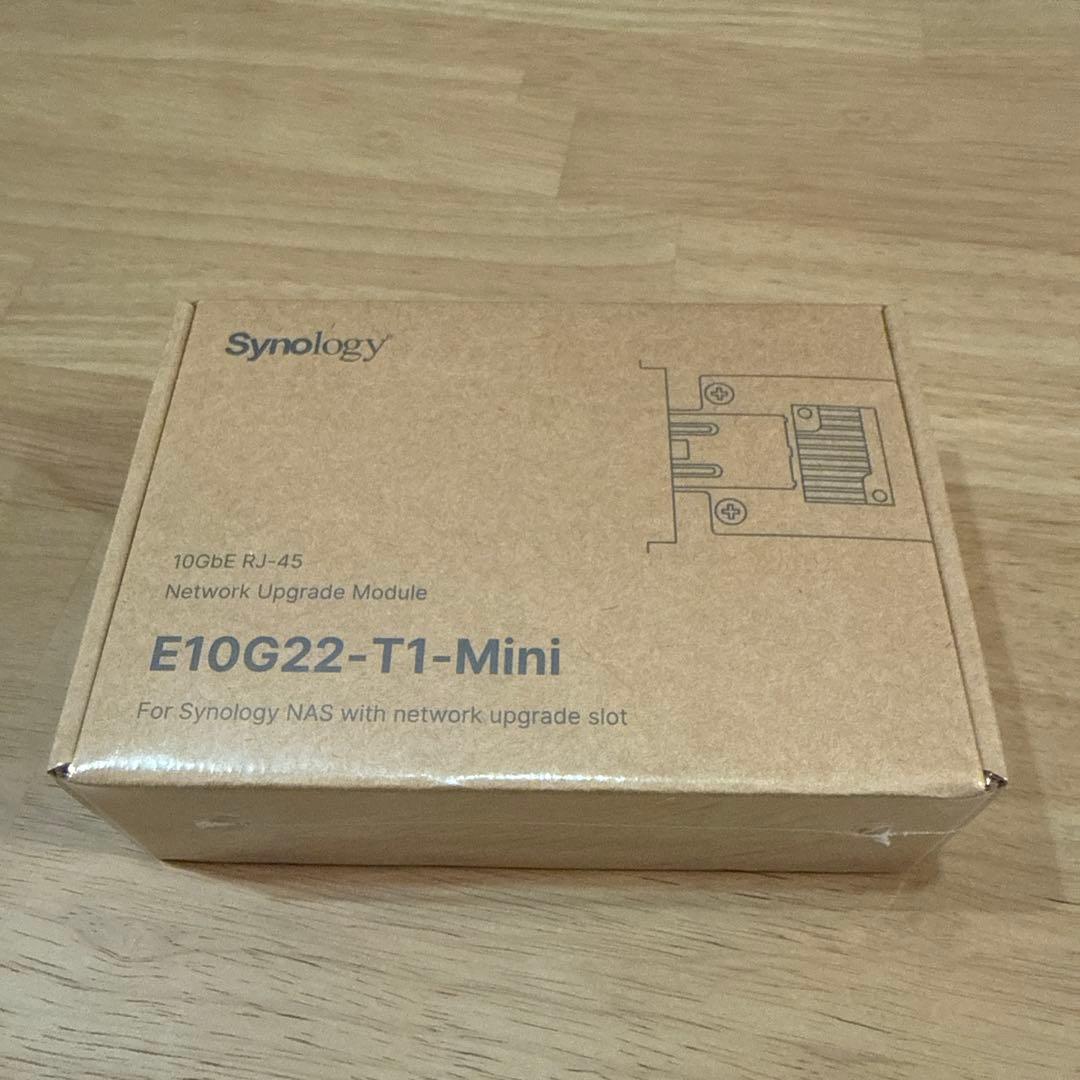 新品未開封品　Synology E10G22-T1-Mini 新品/未開封/未使用】Synology E10G22-T1-Mini - メルカリ