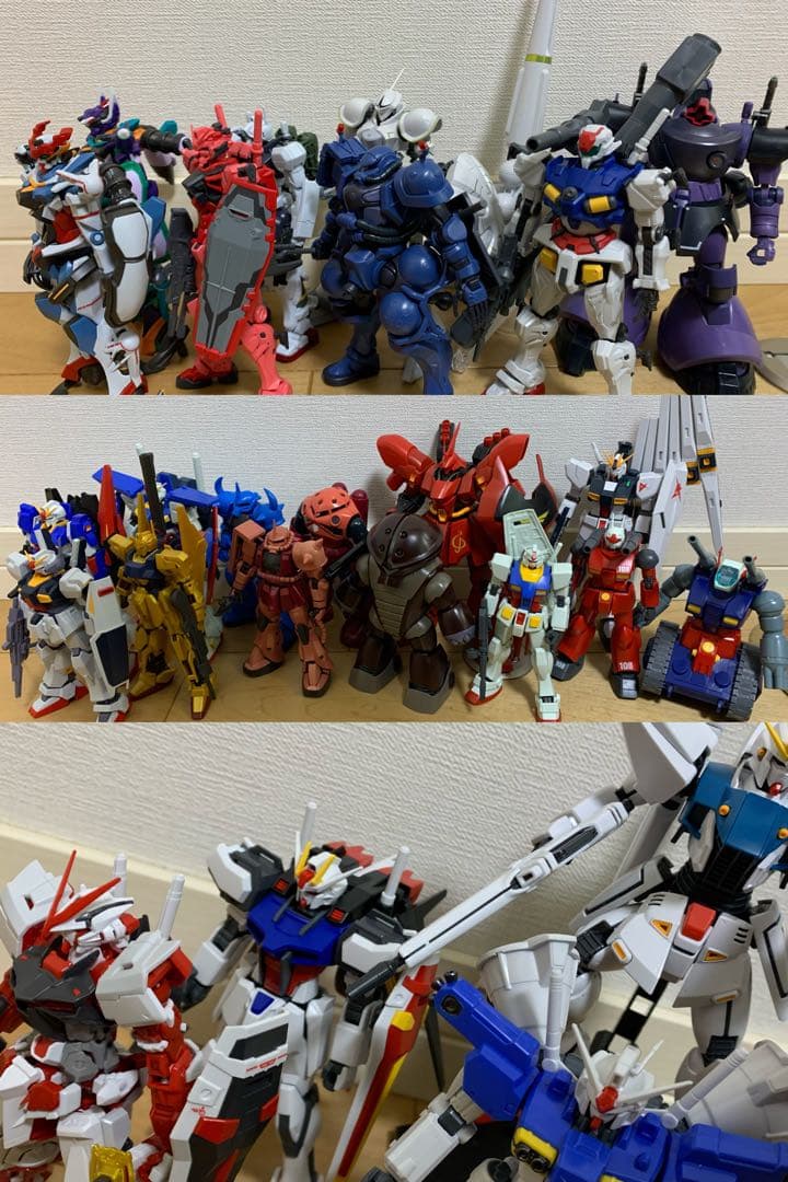 ガンプラ 25体まとめ売り Yahoo!オークション - 【ジャンク品】 ガンプラ 完成品 まとめ売り 25