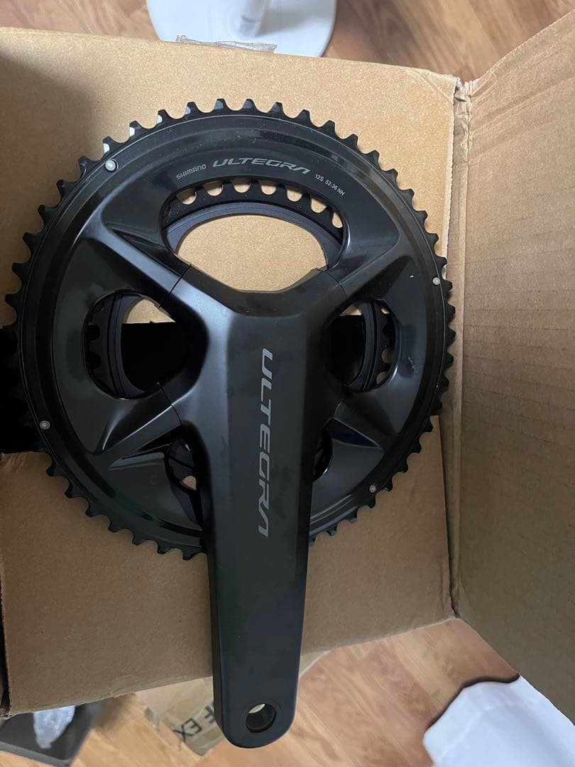 新車外し シマノクランクセット ULTEGRA 4iiii パワーメーター 4iiii(フォーアイ) DUAL PRECISION 3+(プラス) PRO パワーメーター