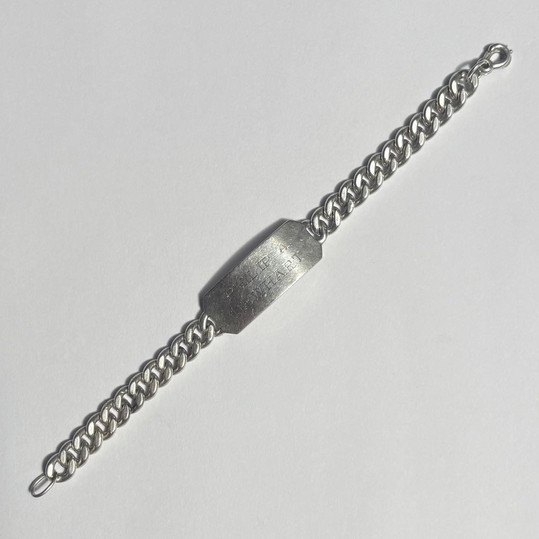 1940s U.S ARMY ミリタリー ID ブレスレット シルバー925 - メルカリ