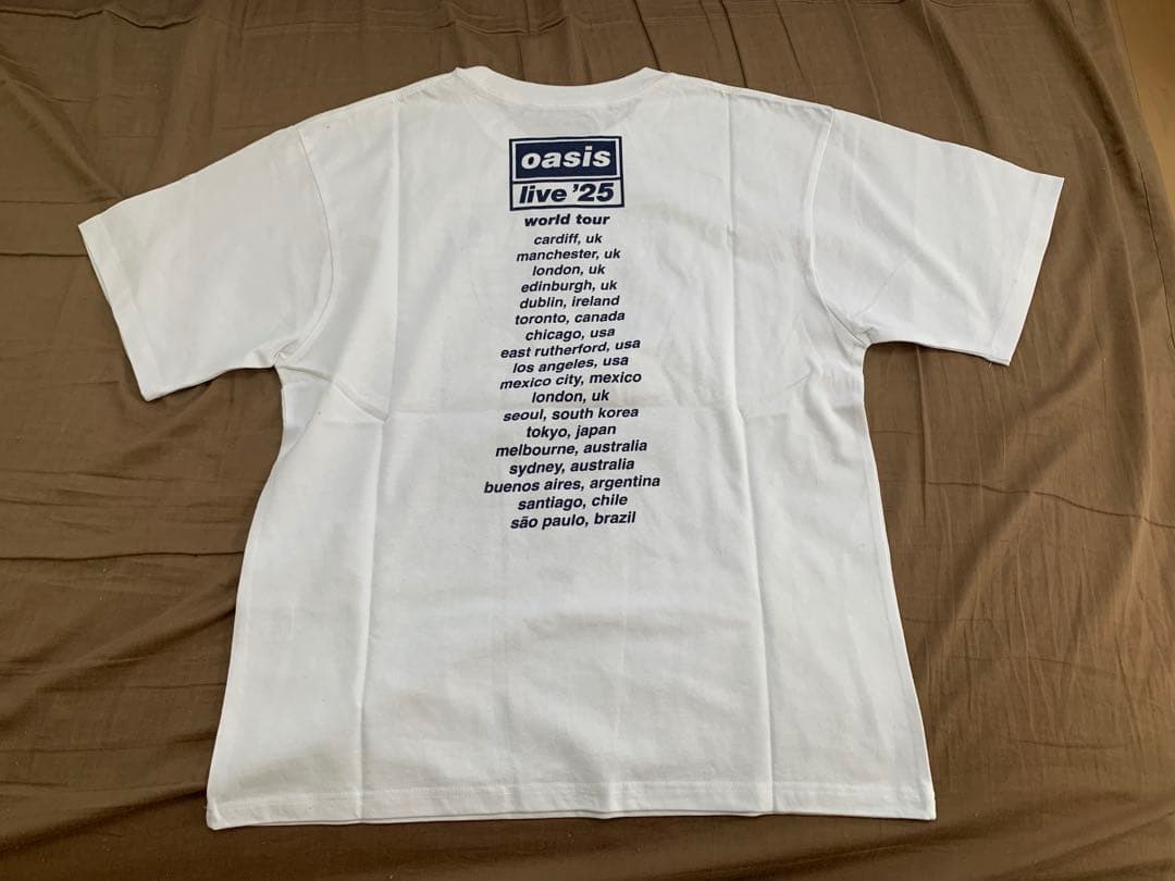 oasis live'25 Tシャツ Photo 【UKデザイン】 Lサイズ