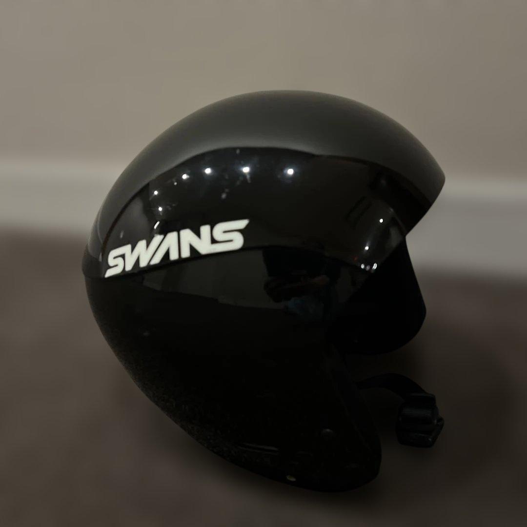 SWANS ヘルメットFIS対応　スキー用ヘルメット ブラック Amazon | SWANS(スワンズ) スキー スノーボード ヘルメット 大人用