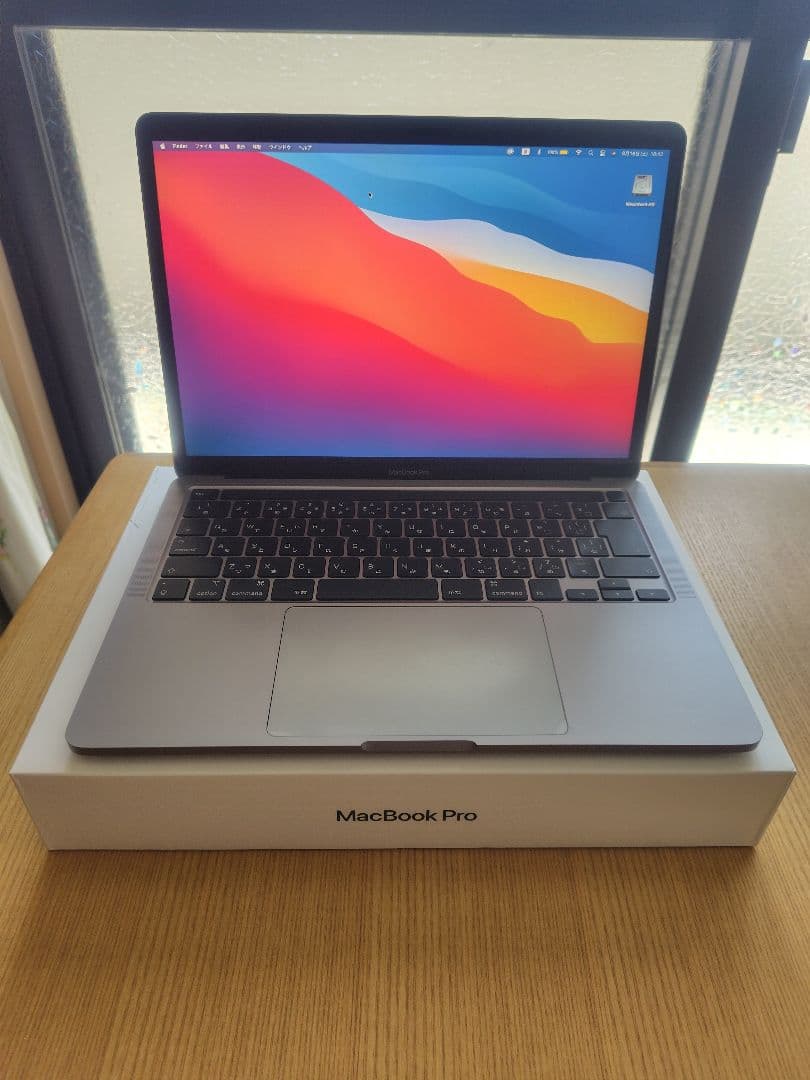 MacBook Pro 13 2020 i7 32GB 1TB 美品 100% MacBook Pro Apple 13.3inch MWP52J/A A2251 2020 USキー 選べるOS