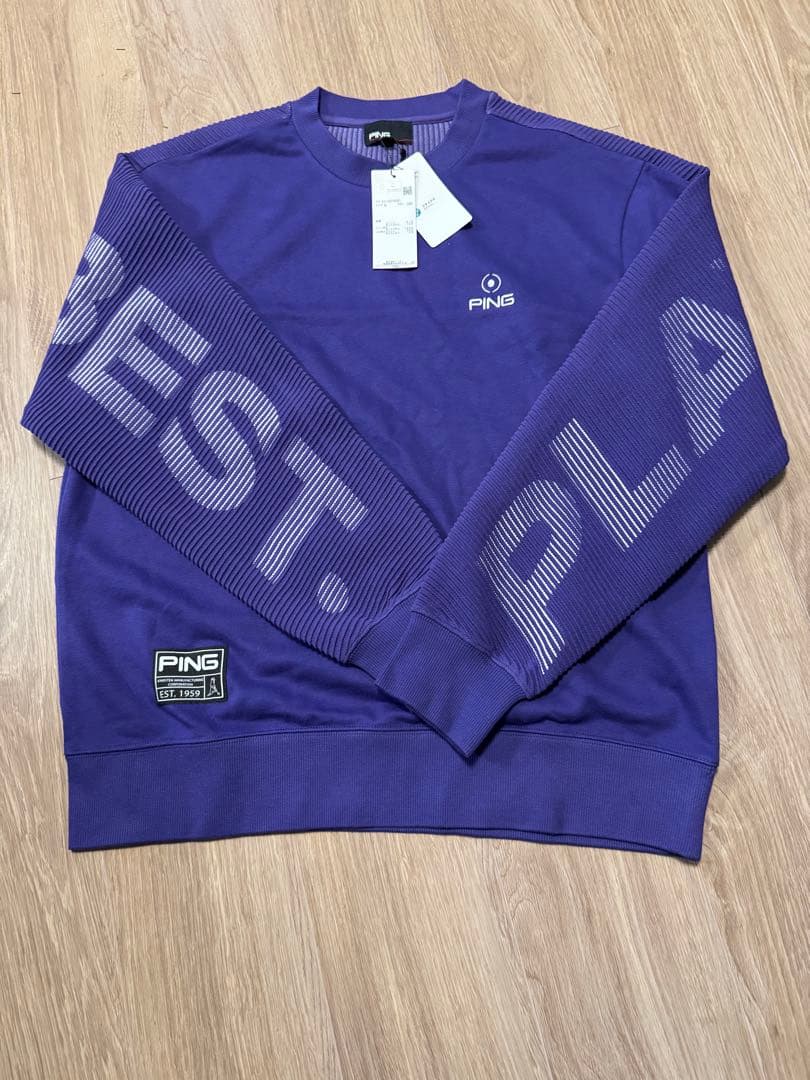 PING ピン　トップス　プルオーバー　紫 PING（ピン）のゴルフのトップス｜【公式】通販mix.tokyo（ミックス