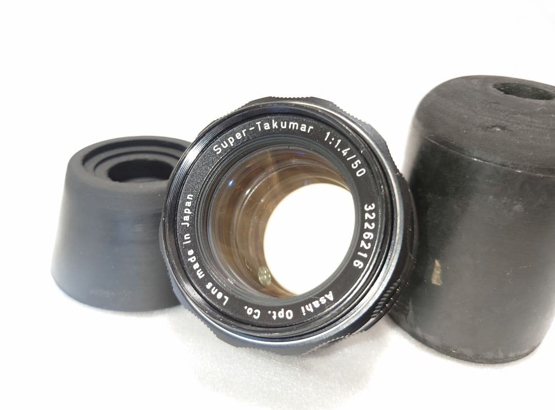 人気！美品★Pentax Super-Takumar 50mm F1.4 M42 Pentax Super-Takumar 50mm F1.4 M42 Screw Mount Lens -Declicked for Vid
