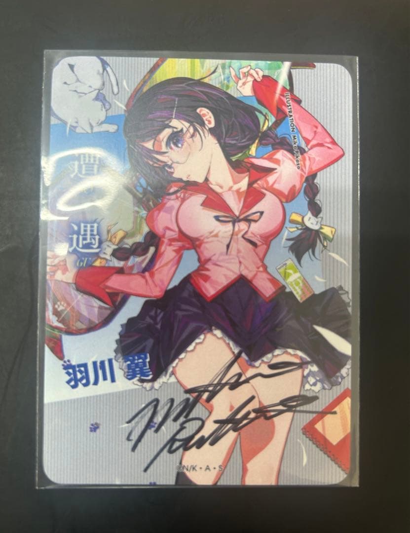 R*u様 羽川翼 トレカ 「遭遇」 Mika Pikazo 先生サイン入り 物語〉シリーズ × Mika Pikazo『ENCOUNTER 遭遇』フォトレポート