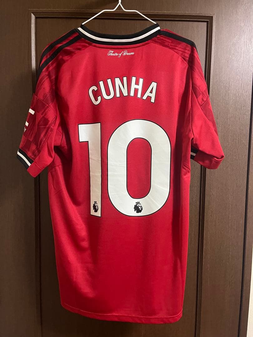 25-26Manchester United CUNHA 10 シャツレプリカ 2025-26 Manchester United Home Shirt Cunha #10
