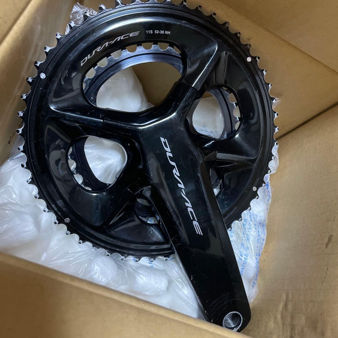 わ*ん様 DURA-ACE クランクセット　165mm Amazon | シマノ Dura-Ace コンパクトクランクセット(シルバー、50/34