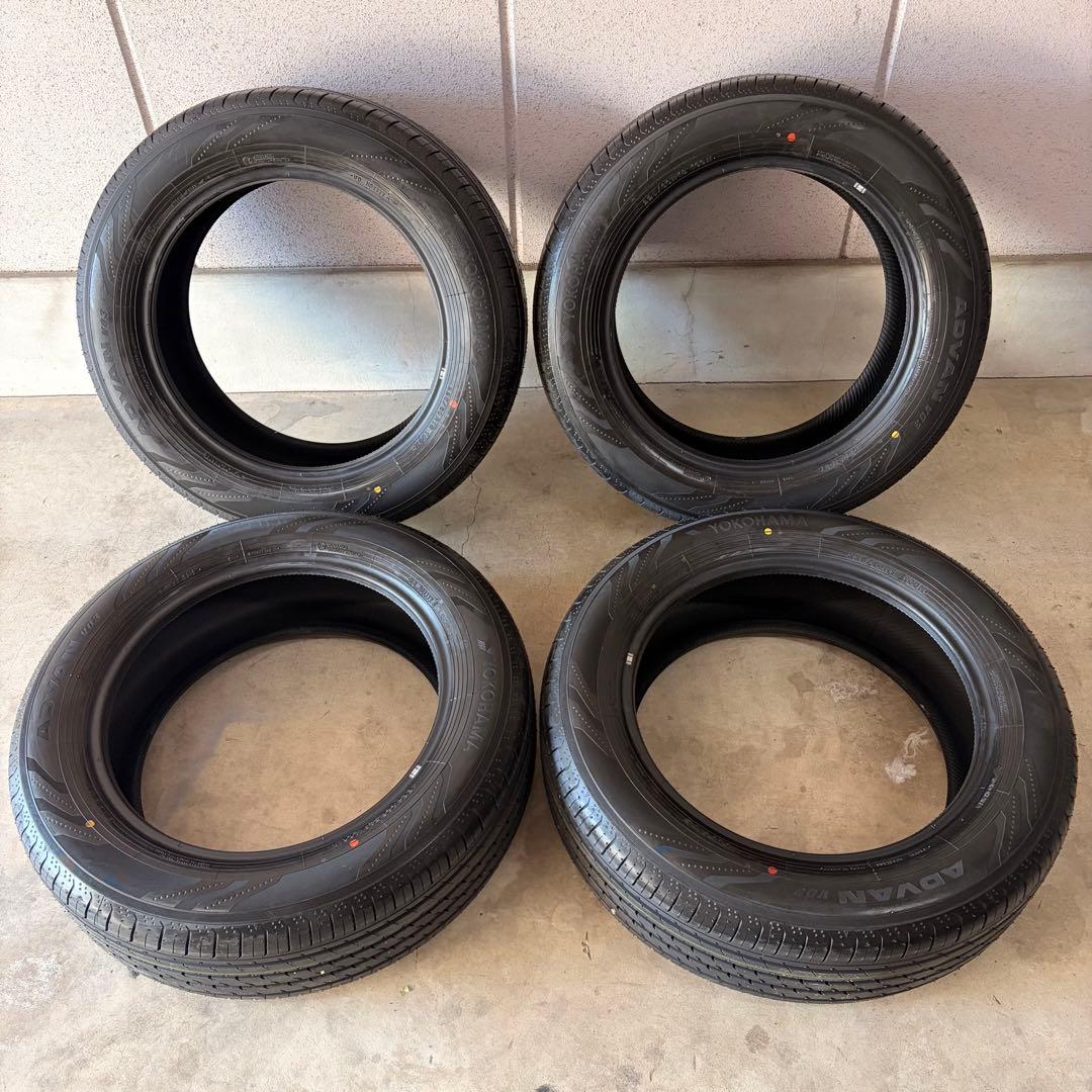 新車外し！25年★アルファード40系純正タイヤ　ヨコハマ　225/60R18★ トヨタ（TOYOTA） 40系 新型 アルファード ヴェルファイア Z 純正 新車