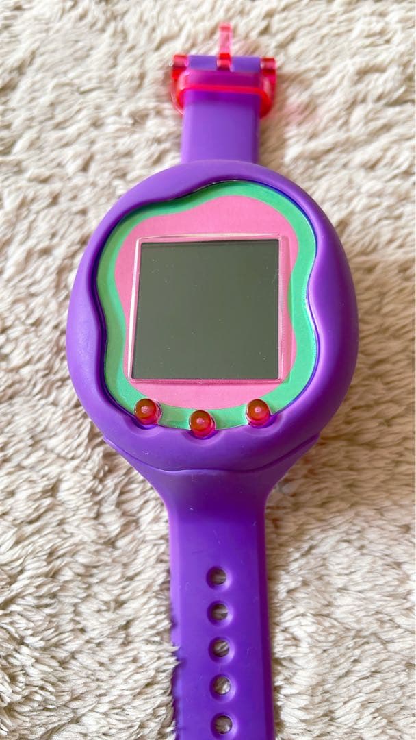 ケーブル付き たまごっちuni パープル 購入特典付き】Tamagotchi Uni Purple（たまごっち ユニ パープル