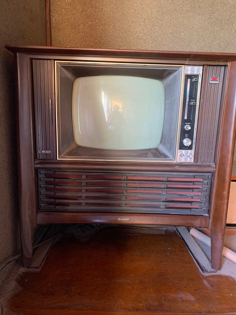 【引き取り限定・前橋】古いテレビ  シャープ　19C-D3N シャープ テレビ 液晶テレビ AQUOS 19V型 2T-C19GE1 HDD ブラック
