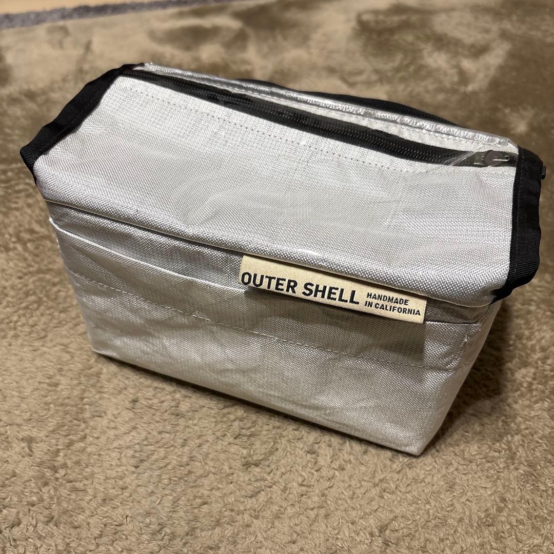 レア アウターシェル OUTERSHELL フロントバッグ ハンドルバーバッグ BLOG 前に垂れない＆片手でイージーアクセス。ロードバイクにも似合う