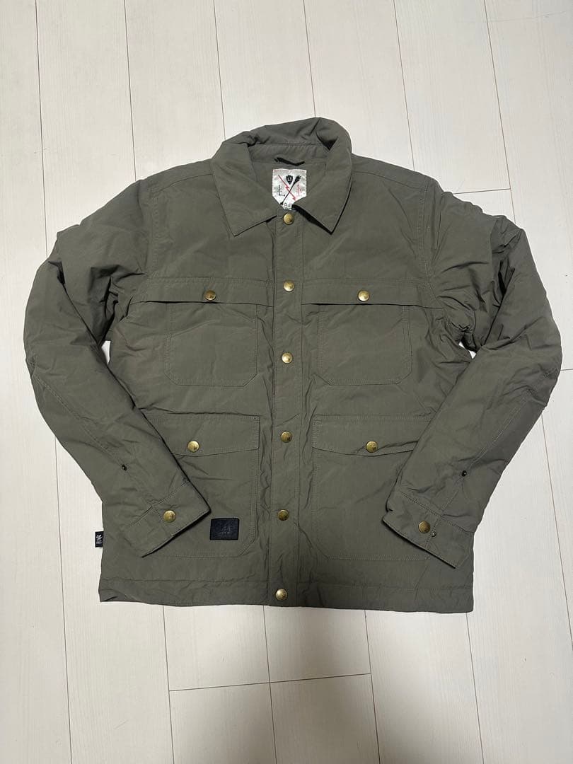 L1 PREMIUM GOODS ミリタリー ダウンジャケット J2161 ミリタリーダウンジャケット(F きなりグレー): アウター - RNA