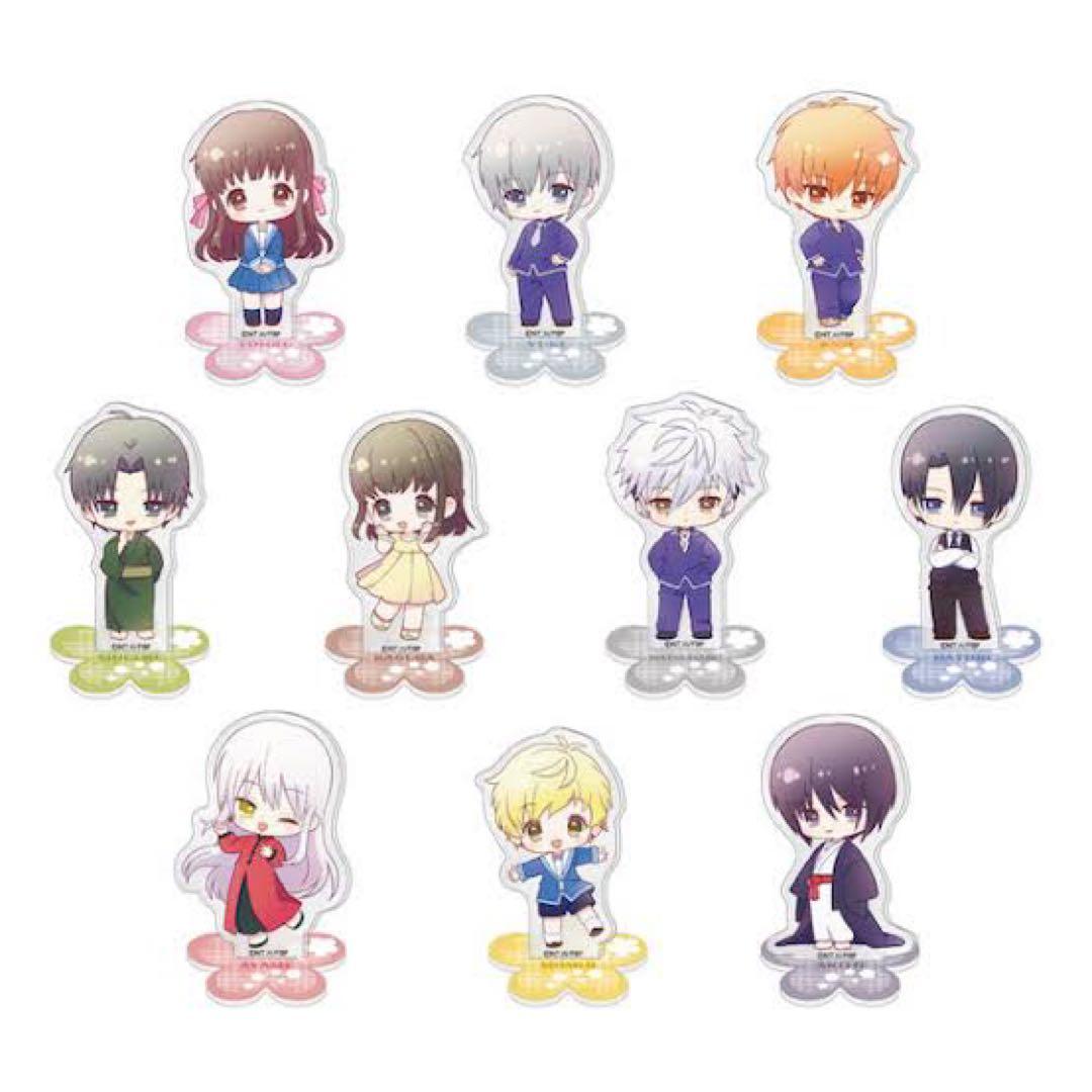 フルーツバスケット トレーディングアクリルフィギュア 10種 TVアニメ「フルーツバスケット」より、PALE TONEシリーズの