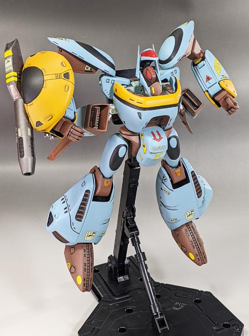 プラモデル　1/40 可変オルソン・スペシャル（超時空世紀オーガス）組立塗装済