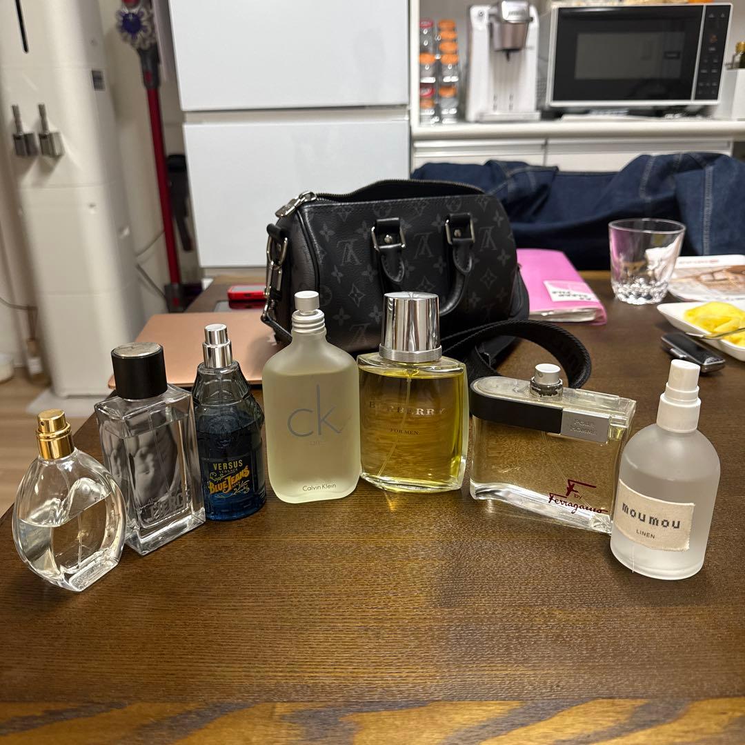 香水セット 7つBurberry, CK, Ferragamo,Versace 香水セット 7つBurberry, CK, Ferragamo,Versace 香水セット 7つ