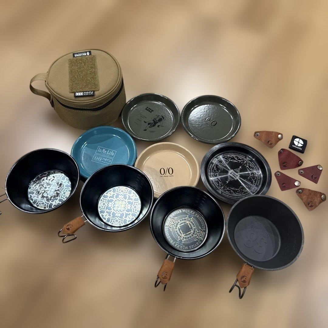 ネルデザイン　kozara no case kozara５枚　シェラカップ４個 kozara no case – LOG