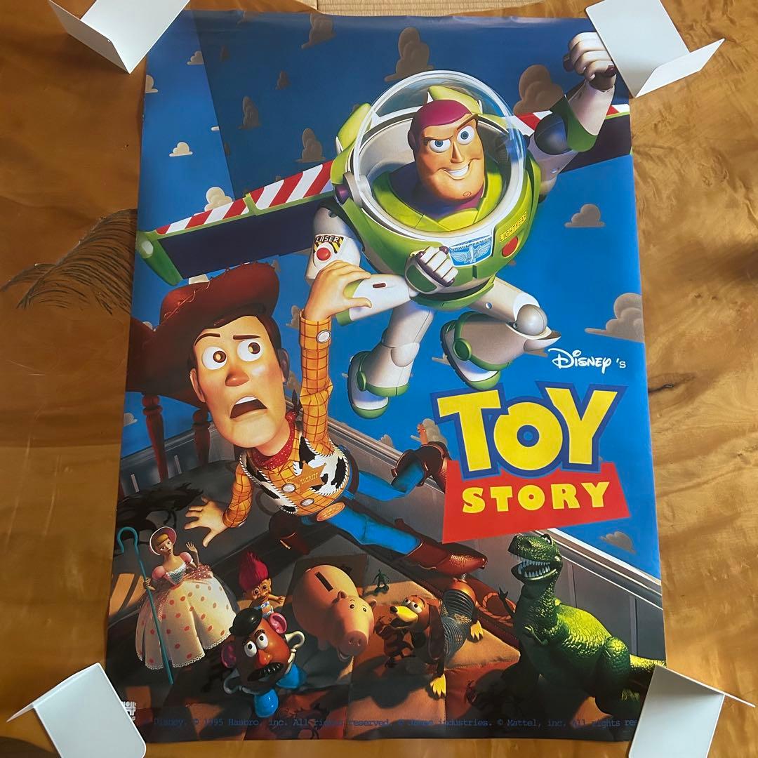 トイストーリー 映画ポスター UK版 ROLLED 1995年公開 正規品 ☆ 初期 トイ・ストーリー 1995年 公開当時 ポスター - メルカリ