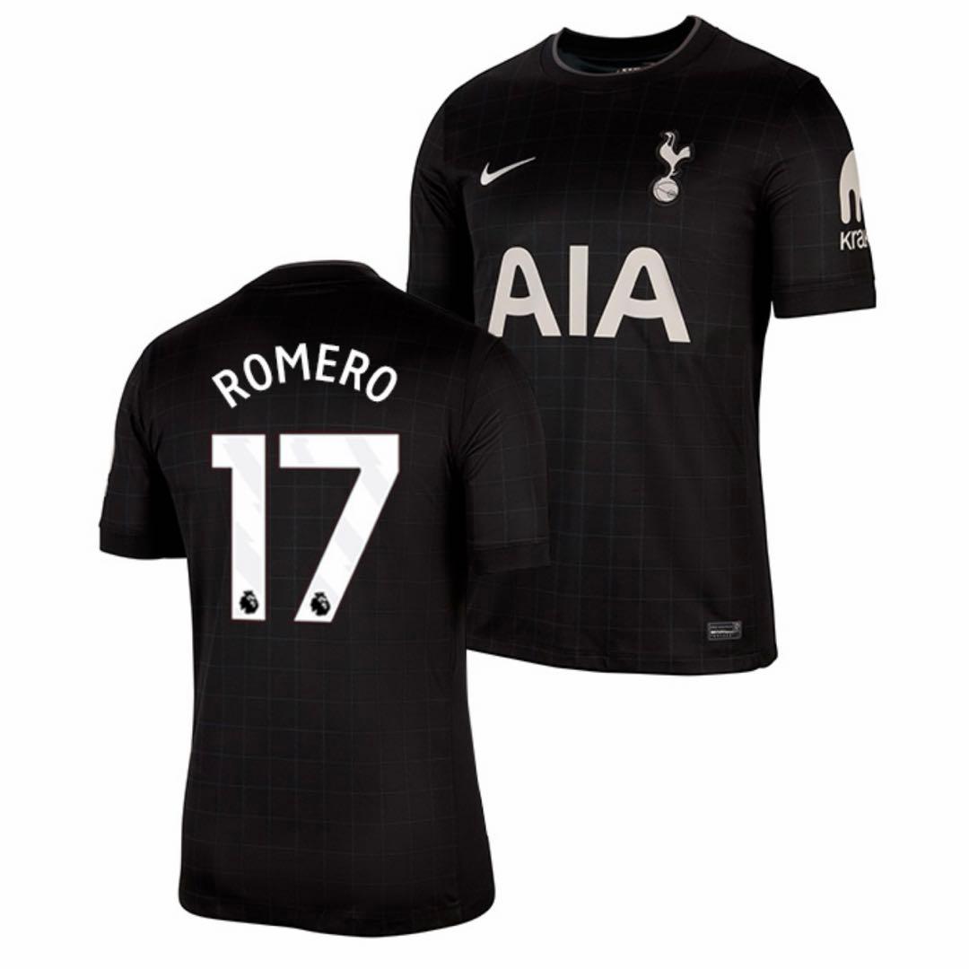 〜hiro〜トッテナム 25-26 アウェイ ユニフォーム ロメロ Nike Romero Tottenham Hotspur Authentic Away Jersey 25/26 w/ EPL