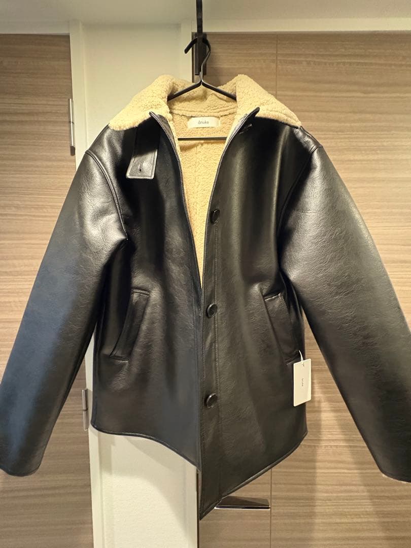 最終値下げ8日まで】anuke Boa Flight Jacket 38 - メルカリ