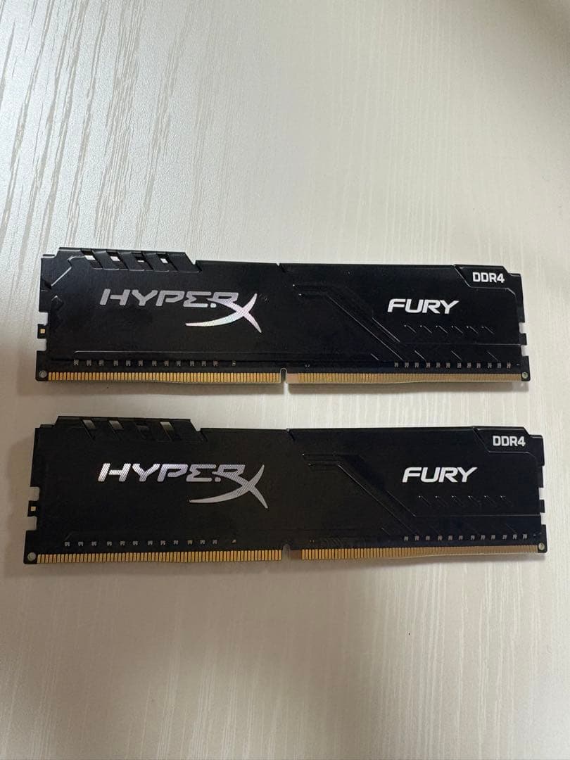 HyperX FURY DDR4 8GB 3200MHz メモリー Kingston HyperX Fury 16gb 2x8gb Ddr4 XMP 3200mhz Desktop RAM for