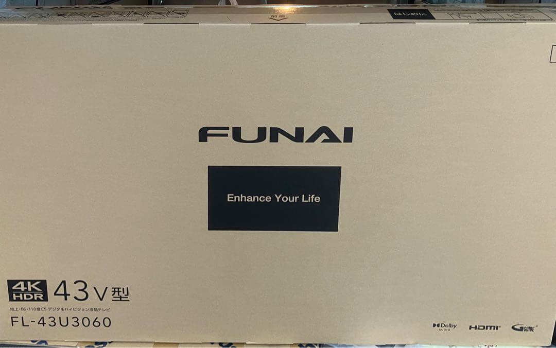 新品◆FUNAI 4K HDR 43V型液晶テレビ FL-43U3060 FUNAI FL-43U3060 液晶テレビ、薄型テレビ - 最安値・価格比較 - Yahoo