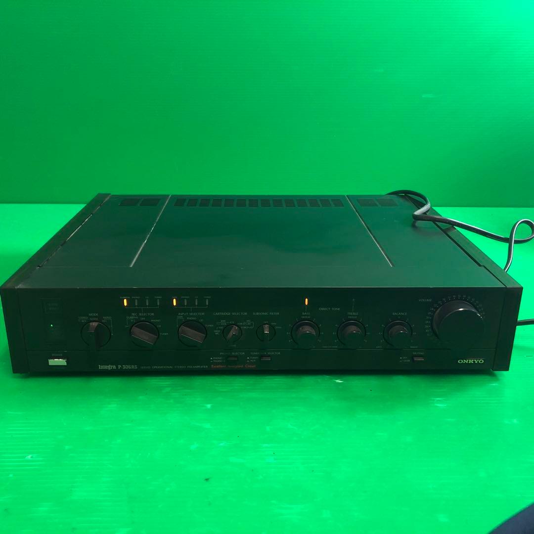 SONY Integra P-306RS ステレオプリアンプ 通電確認のみ SONY Integra P-306RS ステレオプリアンプ 通電確認のみ SONY Integra