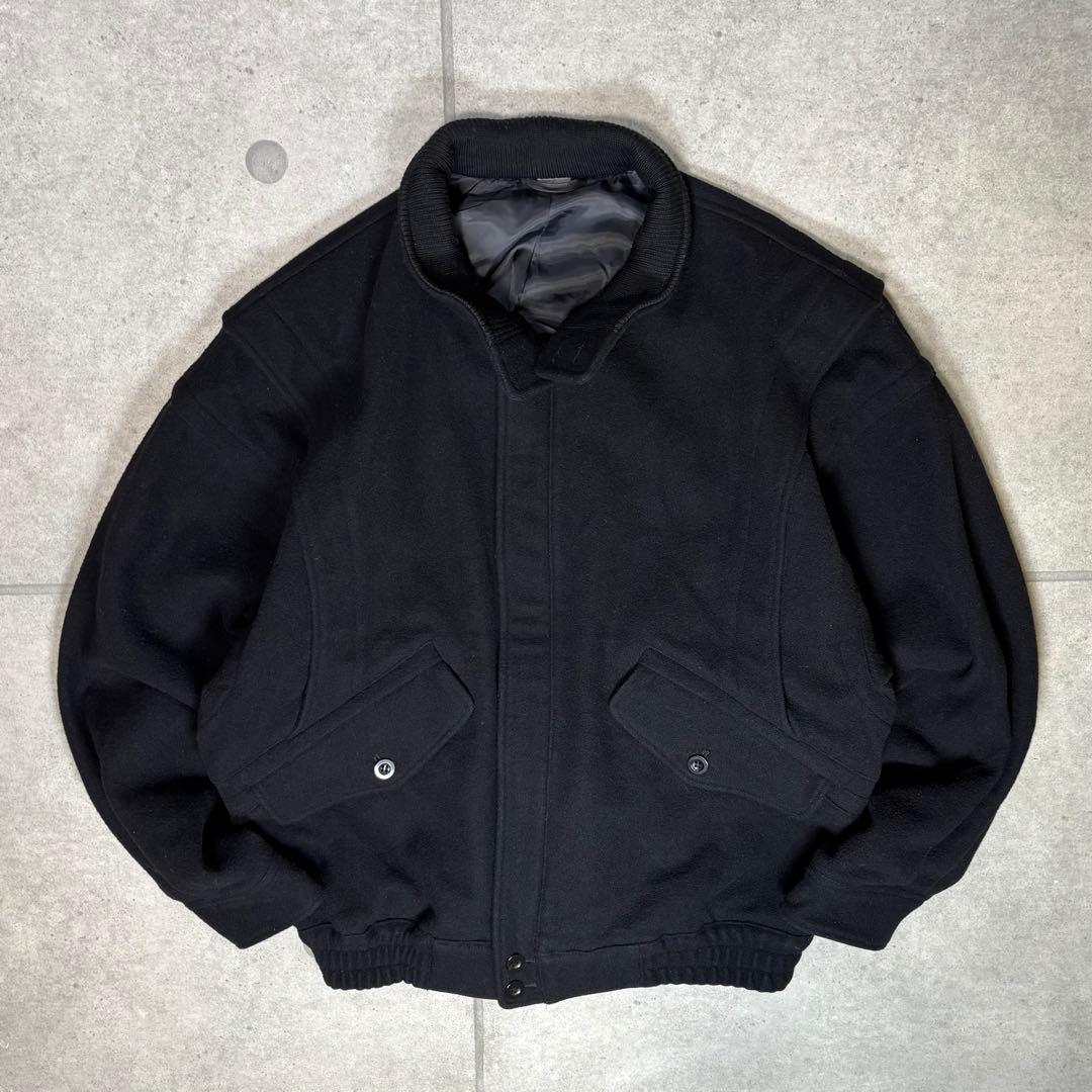 スウィングトップ　ボンバージャケット　ブルゾン　ウール　90s　短丈　デカポケ WESTSEA（ウエストシー） ブルゾン アウター デカポケ フードジップ