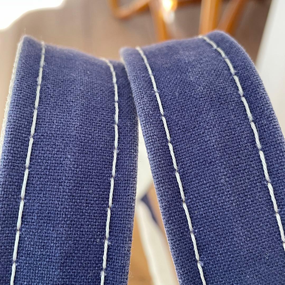 L.L.Bean トート オープン・トップ M ブルー 美品 ビンテージ