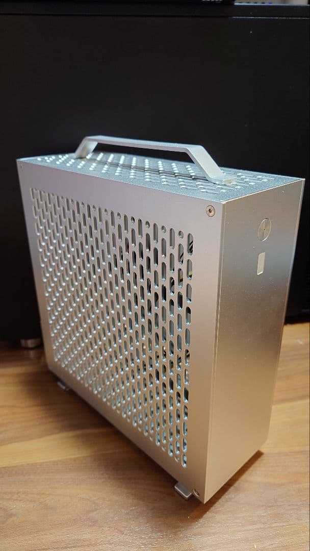 Lzmod mini A24-V5 2.0 itxケース 5 リットル ミニ A24-V5 2.0 デュアル スロット シングル ディスプレイ